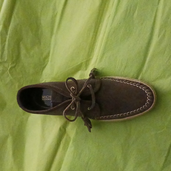 MICHAEL KORS Suede Moccasins type booties - Picture 14 of 14